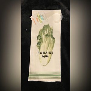 Vegetable Pun Fingertip Towel